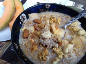 apple cinnamon oatmeal