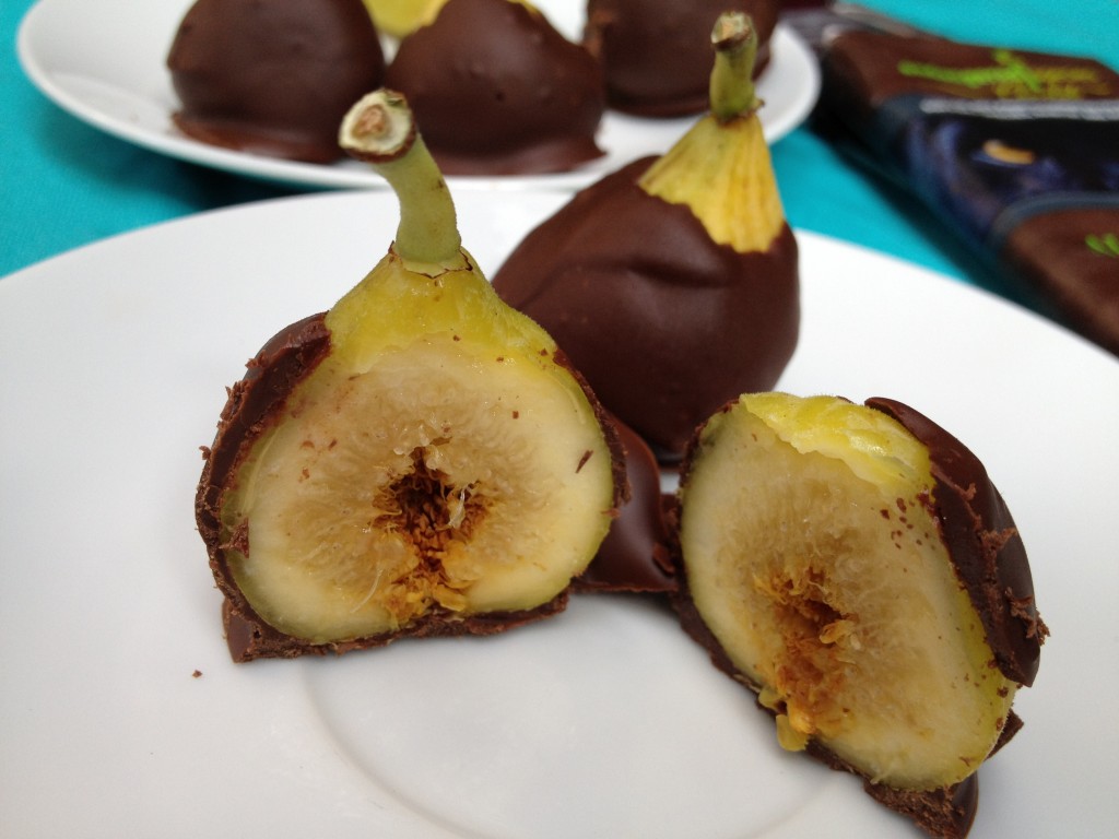 chocolate covered figs