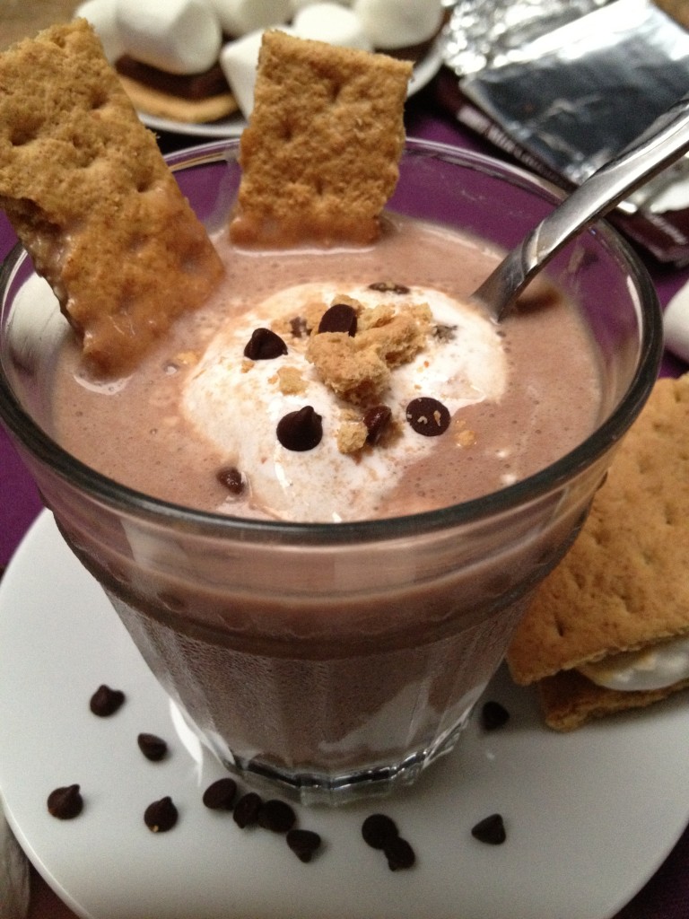 Silky Smooth S'mores Smoothie