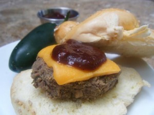 Black Bean and Edamame Sliders!