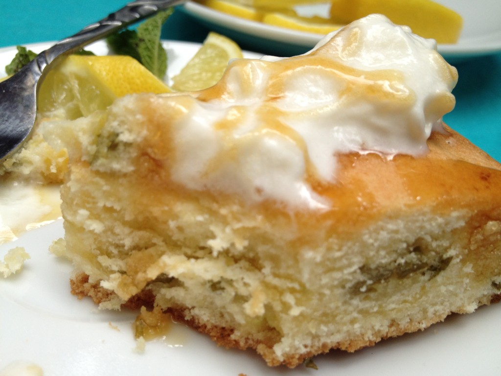 Lemon Mint Cake