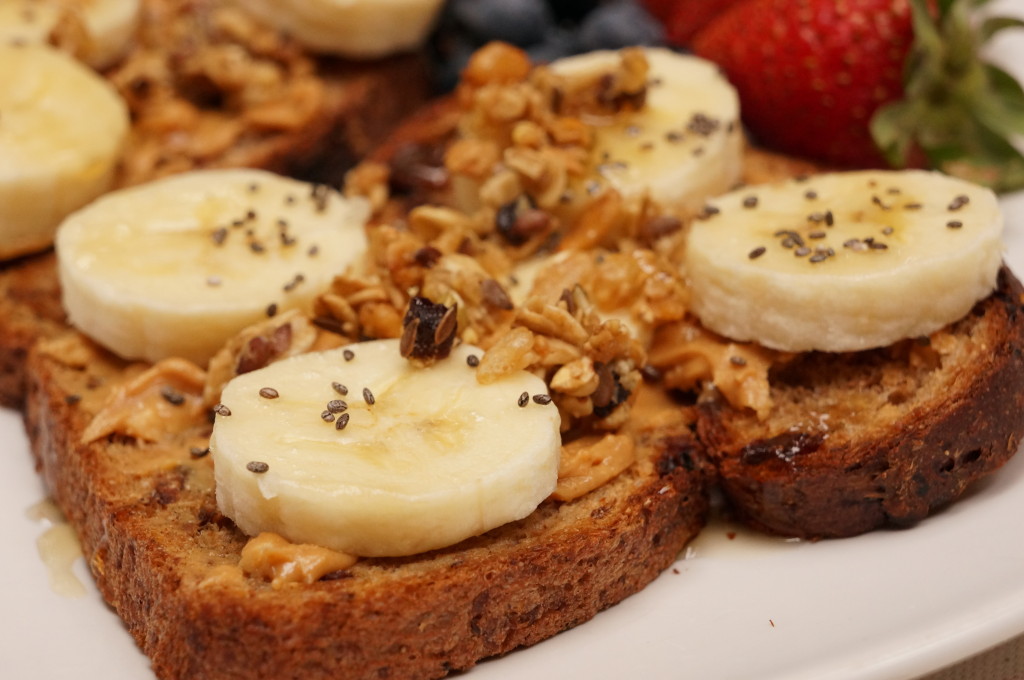 Ezekiel Toast with Sunflower Seed Butter