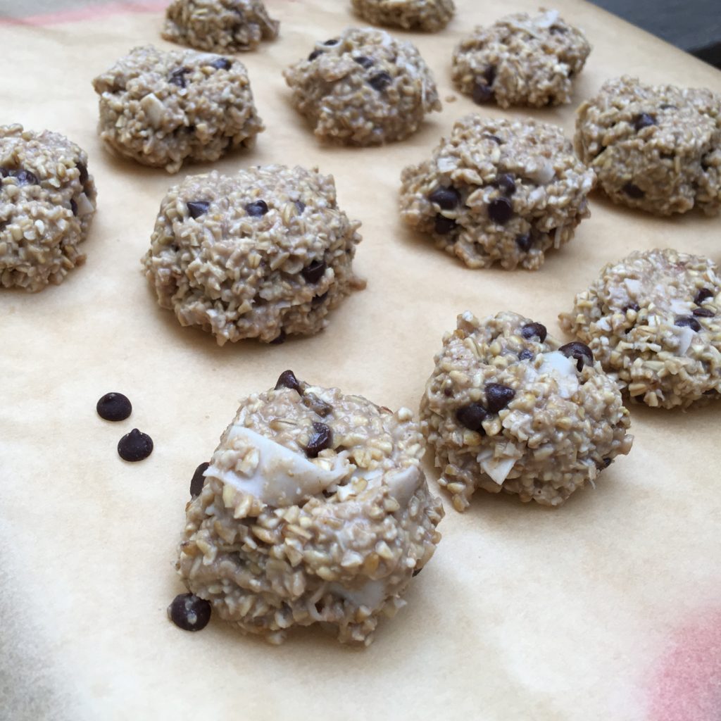 Banana Chocolate Chip Bites