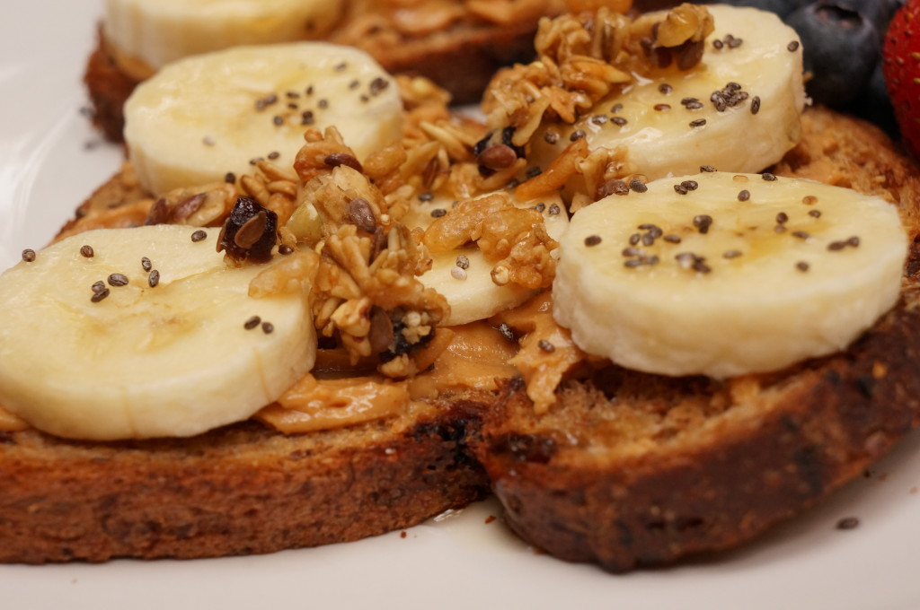 Ezekiel Toast with Sunflower Seed Butter