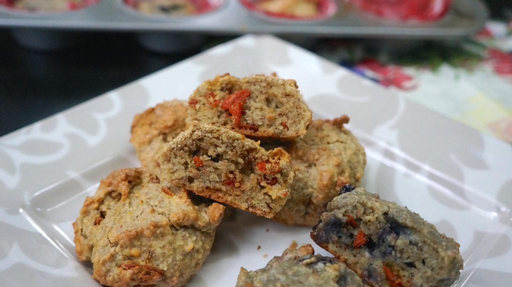 goji nut muffins 2